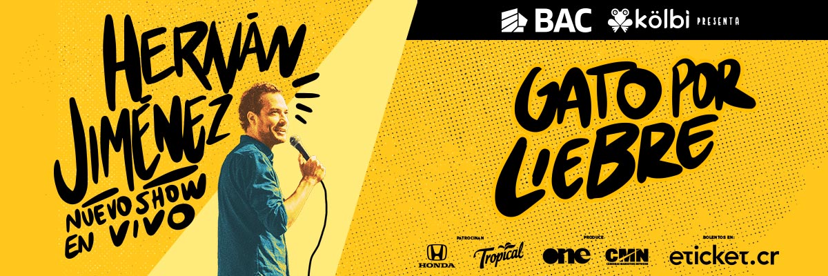 Imagen principal del artículo: Hoy inicia “Gato por liebre", el nuevo monólogo de Hernán Jiménez