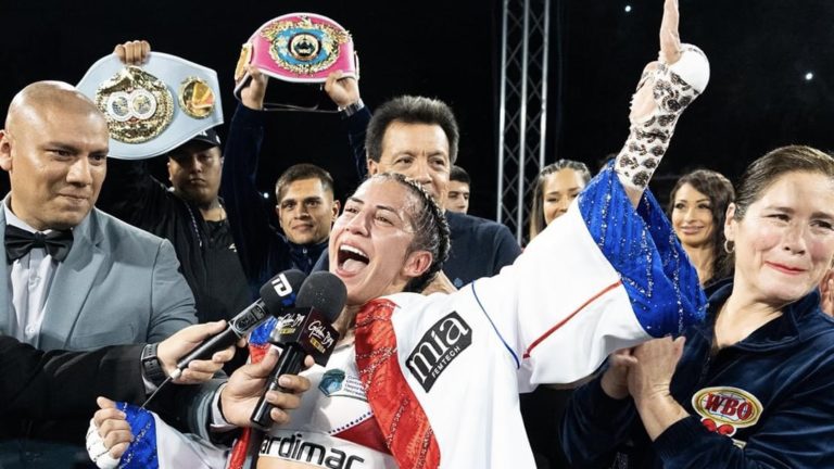 Yokasta Valle fue la "Mejor Boxeadora del 2023", según ESPN y la promotora Golden Boy