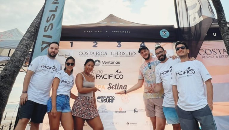 Circuito del Pacífico reunió a más de 100 surfistas en la Copa Selina de playa Jacó