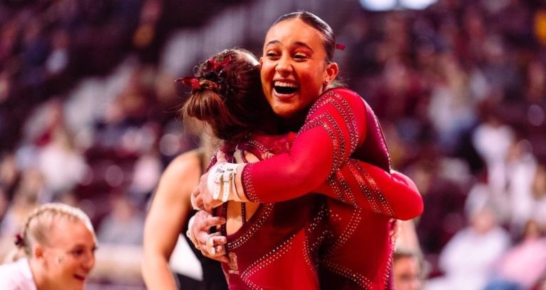 Gimnasta tica Luciana Alvarado batió dos récords personales en Estados Unidos