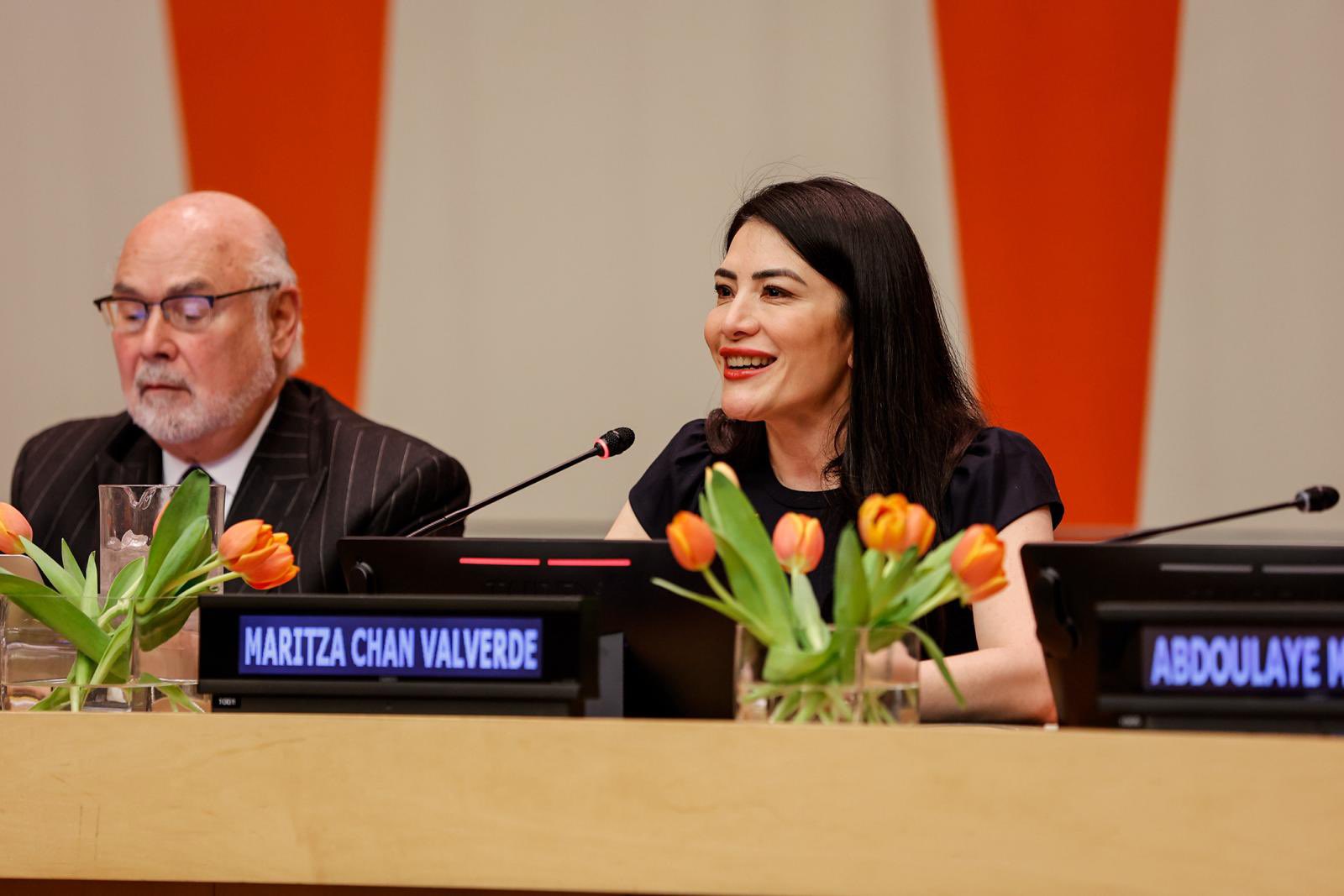 Imagen principal del artículo: Maritza Chan, embajadora de Costa Rica en la ONU, presidirá comité sobre comercio ilícito de armas pequeñas y ligeras
