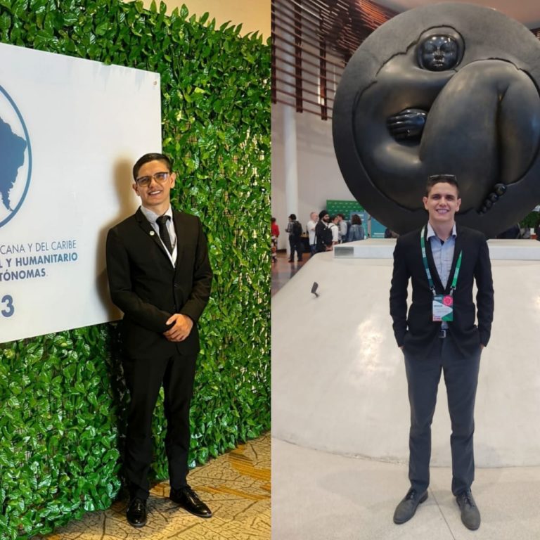 Joven costarricense Brandon Mata elegido como un líder por un mundo libre de armas nucleares