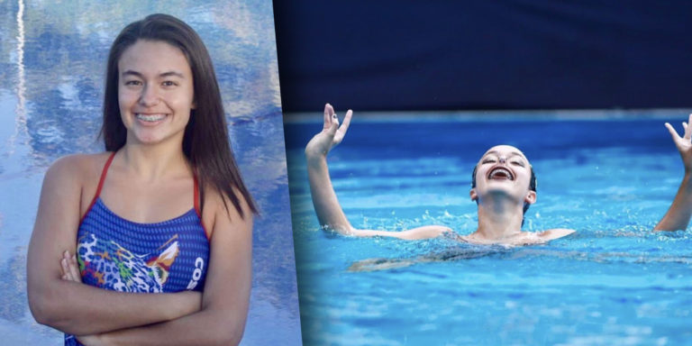 Joven nadadora artística costarricense María Paula Alfaro da la sorpresa en el Mundial de Doha 2024