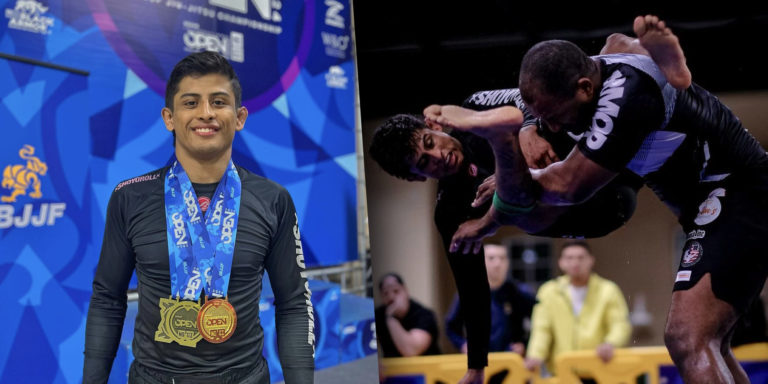 Atleta tico de jiu-jitsu Julián Espinosa se proclama campeón del Abierto Internacional de Miami