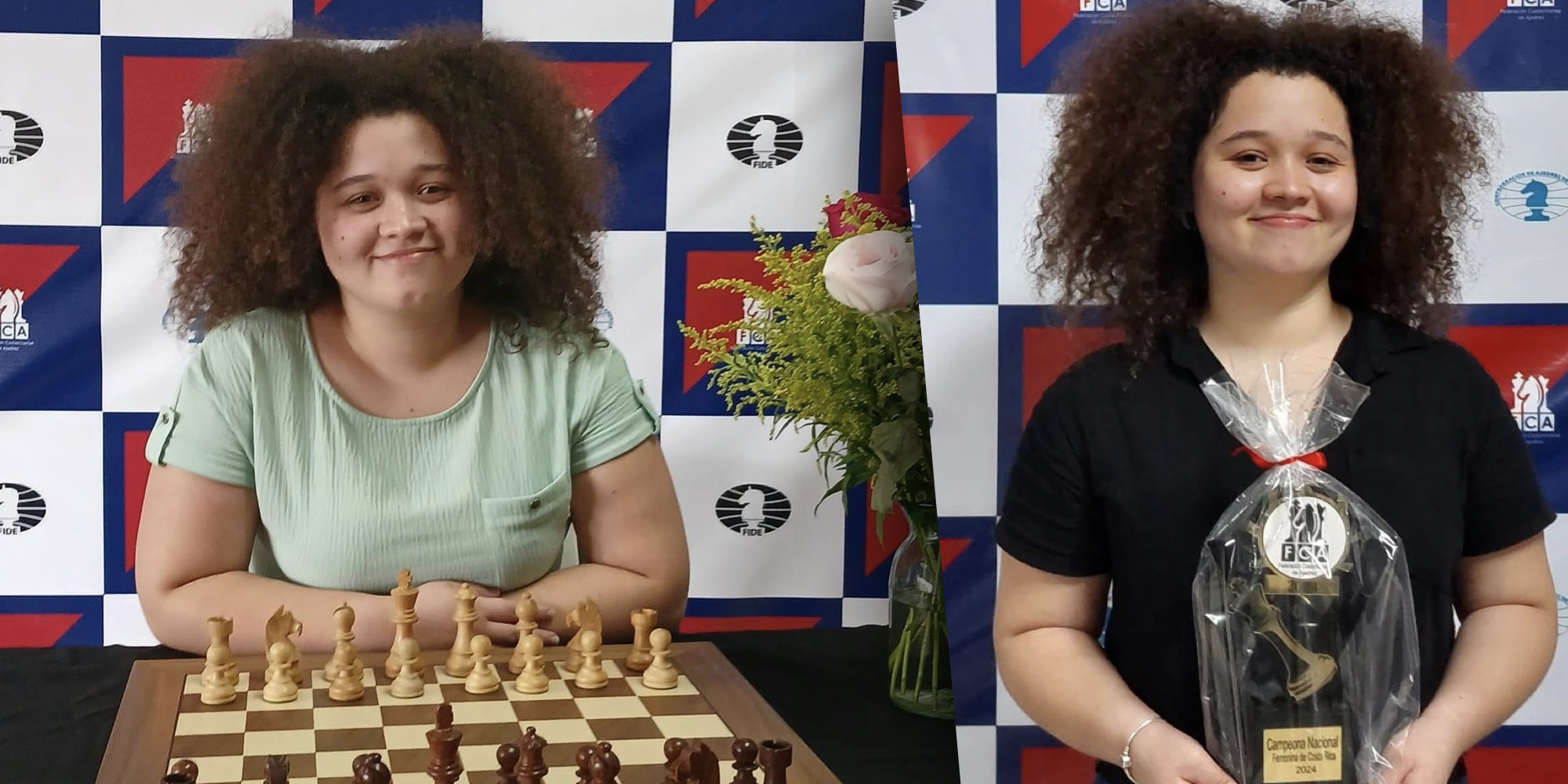 Imagen principal del artículo: Ajedrecista limonense Kristel Díaz se proclamó bicampeona nacional mayor a sus 19 años