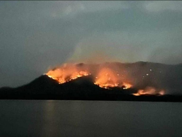 Incendio forestal en Isla Chira está fuera de control y acumula cerca de 300 hectáreas afectadas