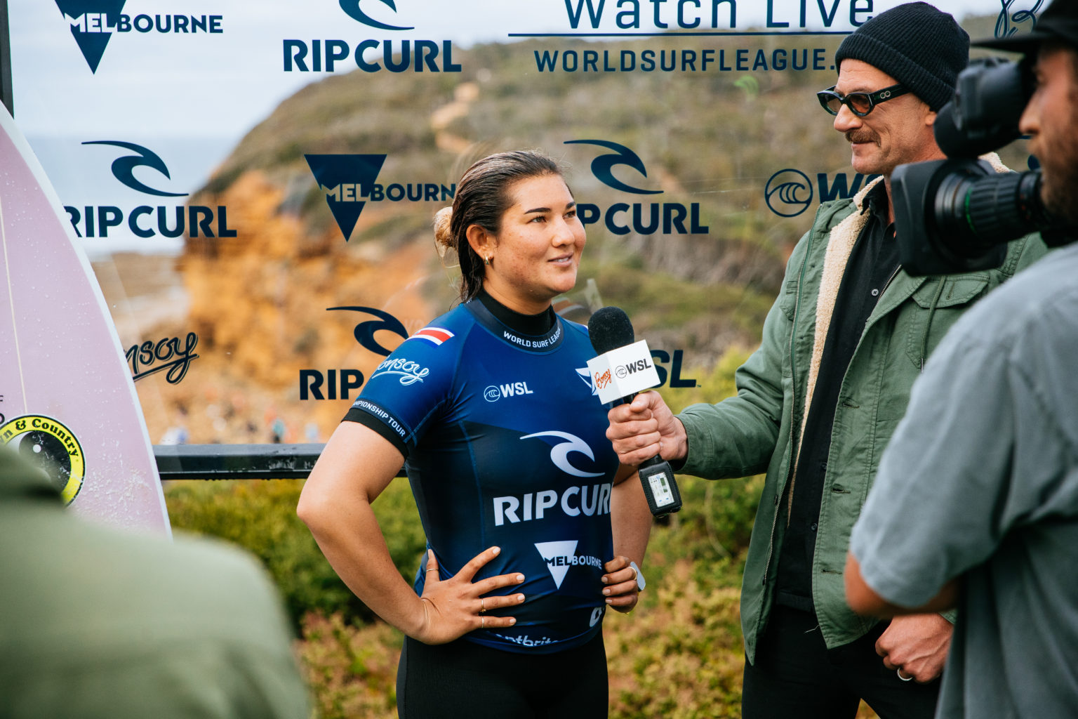 Imagen principal del artículo: Brisa Hennessy queda tercera en Australia y supera el corte de mitad de temporada