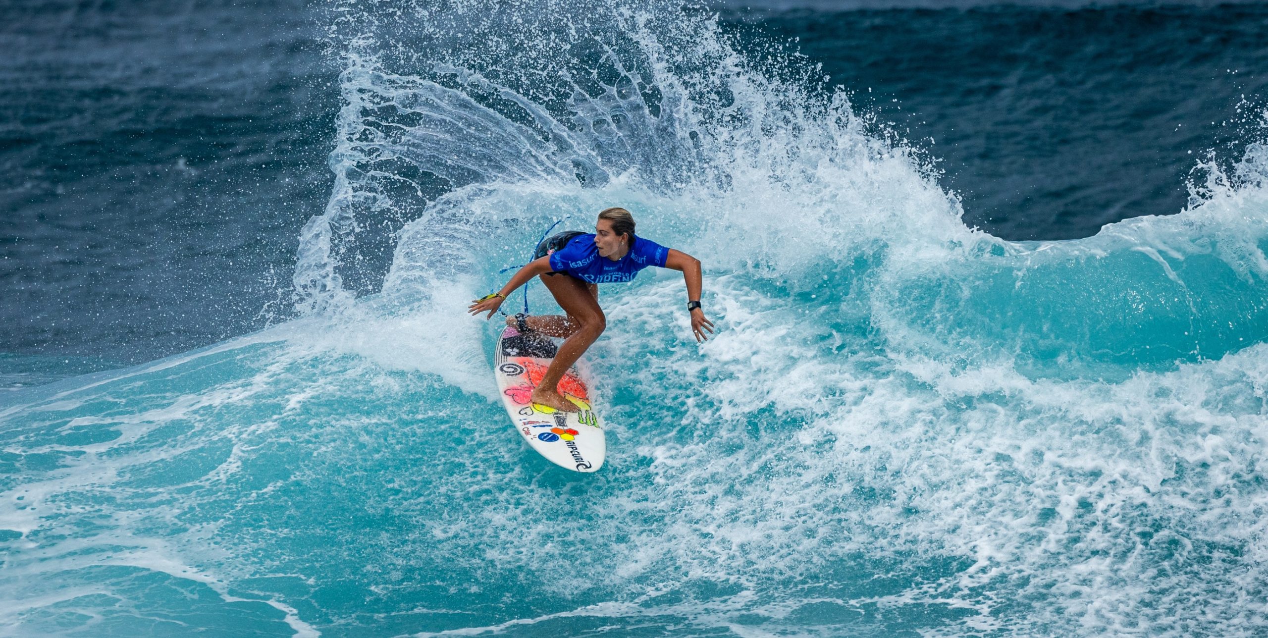 Imagen principal del artículo: Costa Rica fue la tercera mejor selección de Latinoamérica en el Mundial de Surf ISA 2024