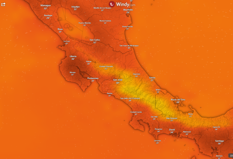 IMN: Condiciones de calor extremo se mantendrán hasta el lunes