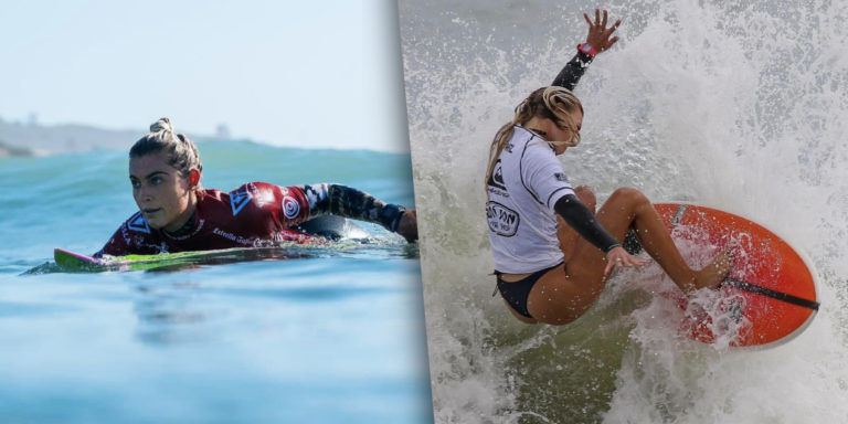 Surfistas ticas Leilani McGonagle y Rubiana Brownell consiguen quinto lugar en Estados Unidos