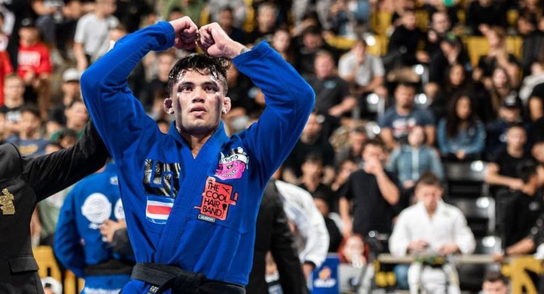 Atleta tico de jiu-jitsu Sebastián Rodríguez gana el Abierto Internacional de New York 2024
