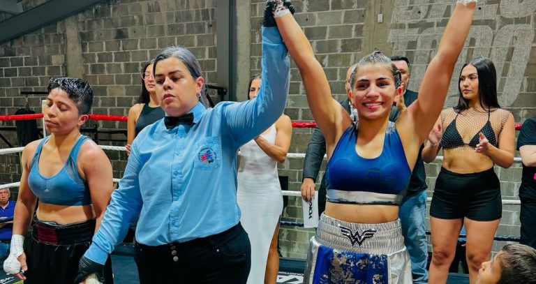 Boxeadora costarricense Naomy Valle consigue su undécima victoria como profesional