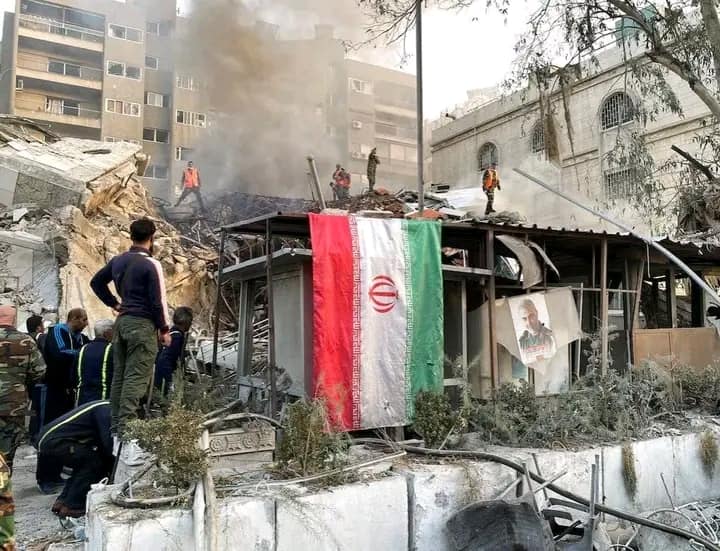 Irán y Siria acusan a Israel de bombardear al consulado iraní en Damasco