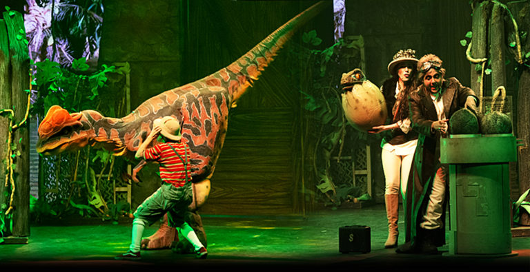 Obra “Dinosaurios, Una Aventura Musical para toda la Familia” se presentará este 4 y 5 de mayo