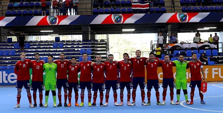 Costa Rica clasifica a la Copa Mundial de Futsal Uzbekistán 2024