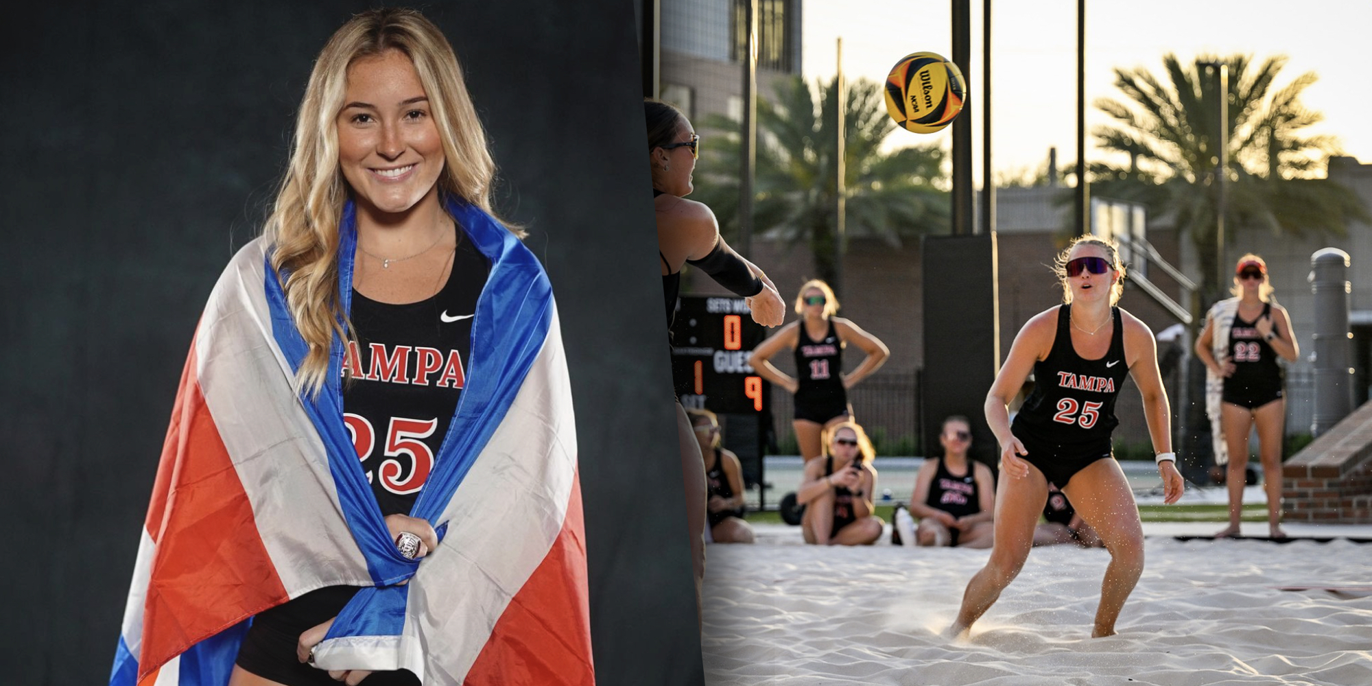 Imagen principal del artículo: Voleibolista tica Ángel Williams se proclama bicampeona nacional universitaria de Estados Unidos