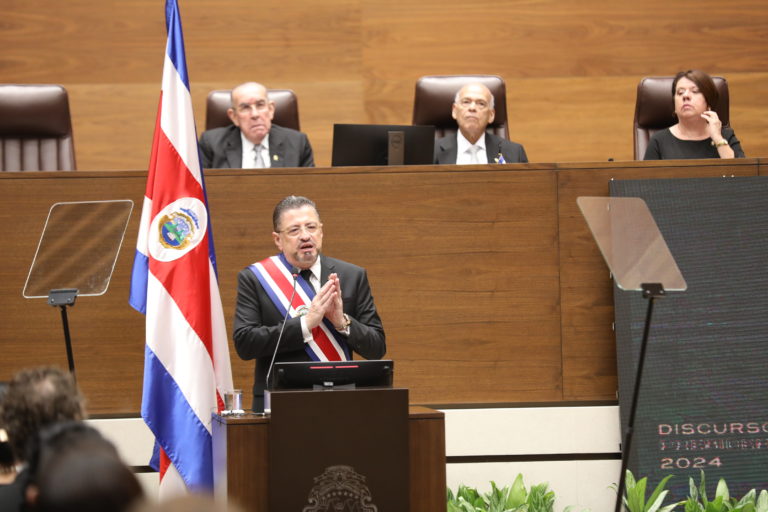 Discurso de Rodrigo Chaves ante la Asamblea Legislativa el 2 de mayo de 2024