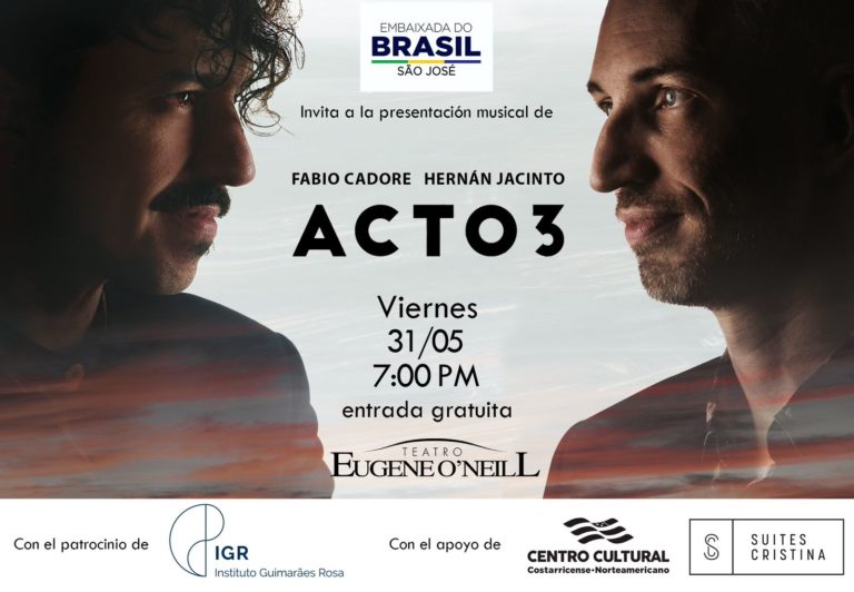 Musical 'Acto 3' tendrá presentaciones gratuitas el 28 y 31 de mayo