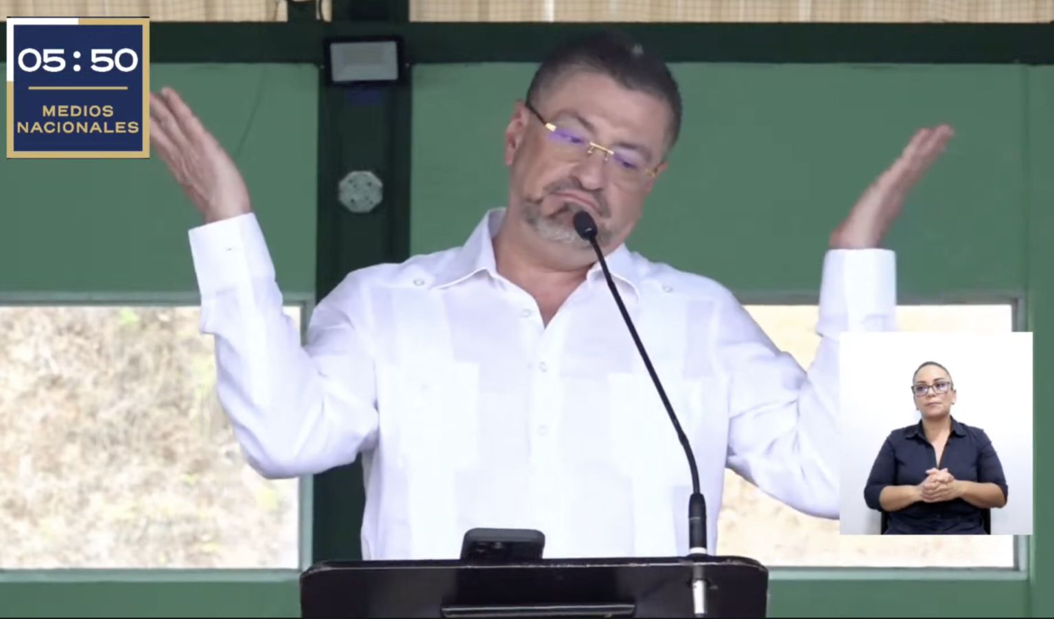 Imagen principal del artículo: Del INS, Arias y la manifestación del día del agricultor