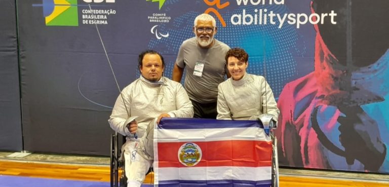 Costa Rica tendrá representación en el Panamericano de Esgrima Adaptada en Brasil
