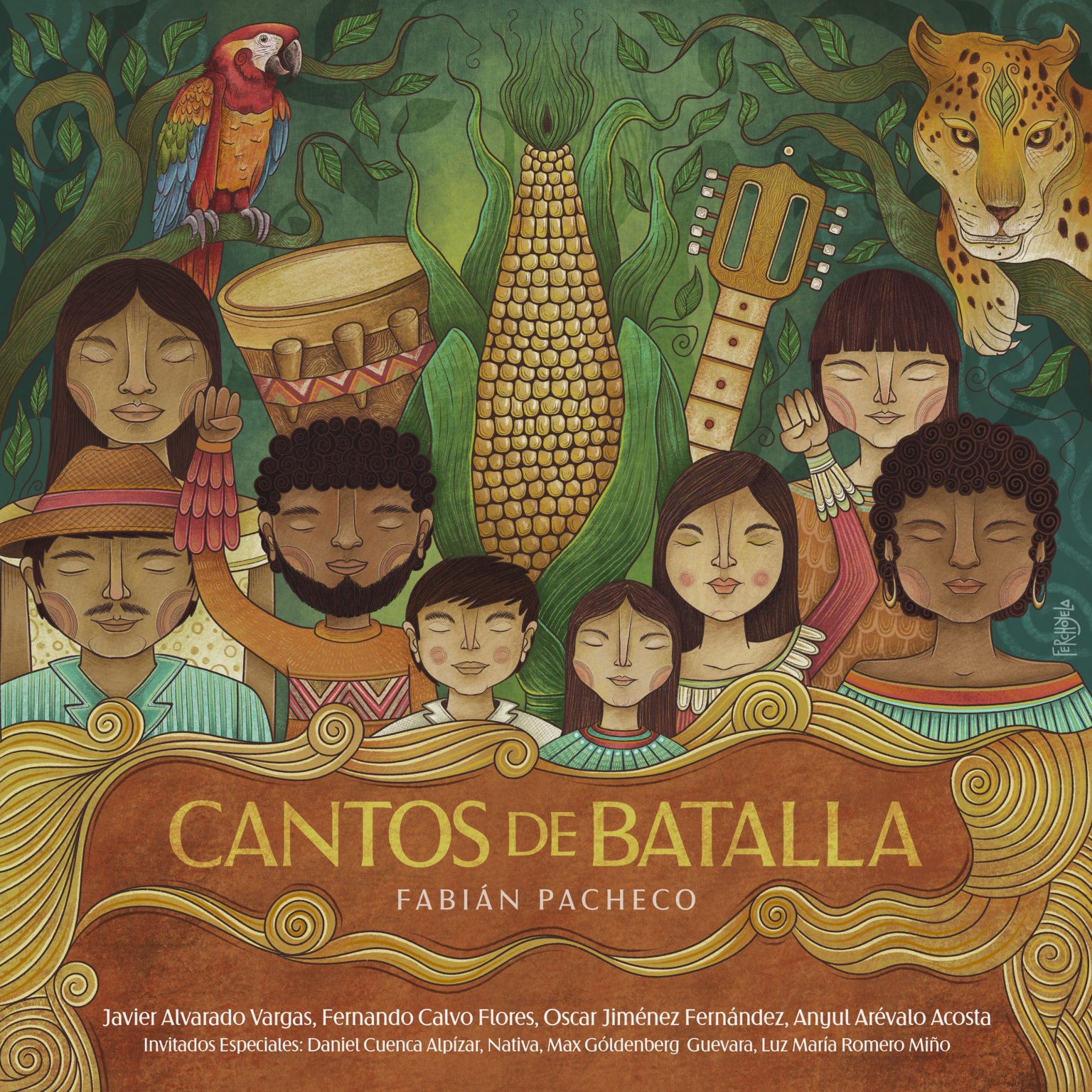 Imagen principal del artículo: Cantos de Batalla: Disco musical conmemorará la lucha ecologista costarricense