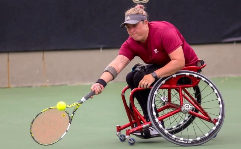 Paratenista tica Valeria Valverde se proclama campeona del Abierto de Barranquilla 2024