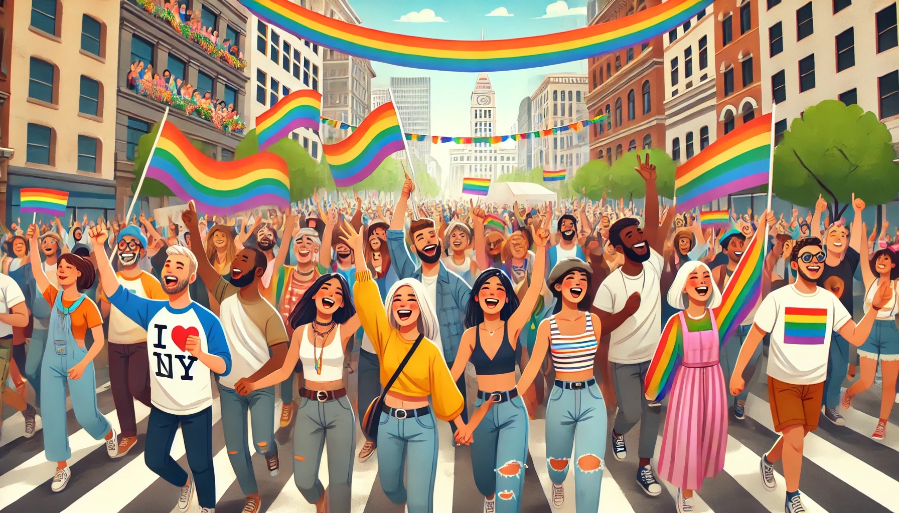 Imagen principal del artículo: Marchar con orgullo no necesita de ningún permiso