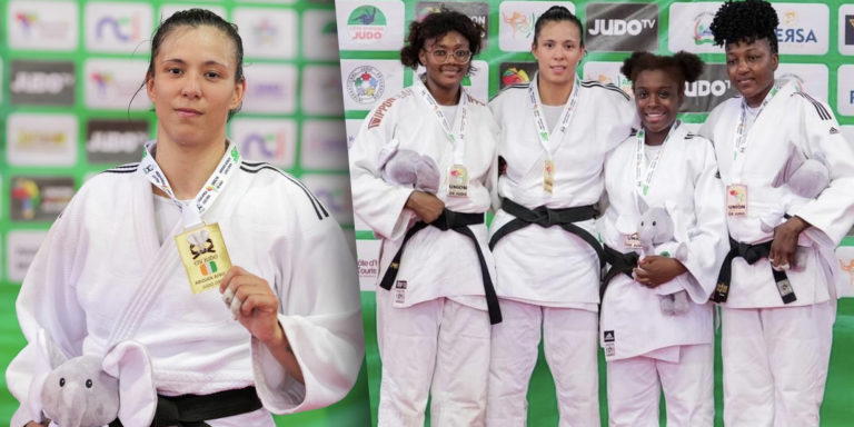 Judoca tica Diana Brenes gana el Open Africano de Abidjan 2024 en Costa de Marfil