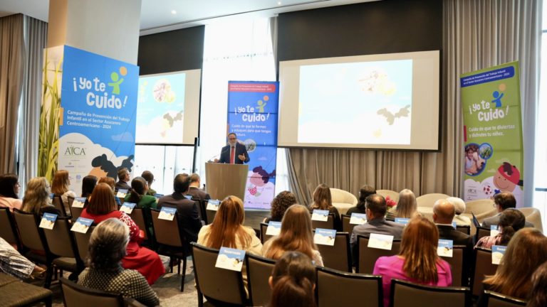 Lanzan campaña “Yo te Cuido” para la prevención del trabajo infantil en el sector azucarero