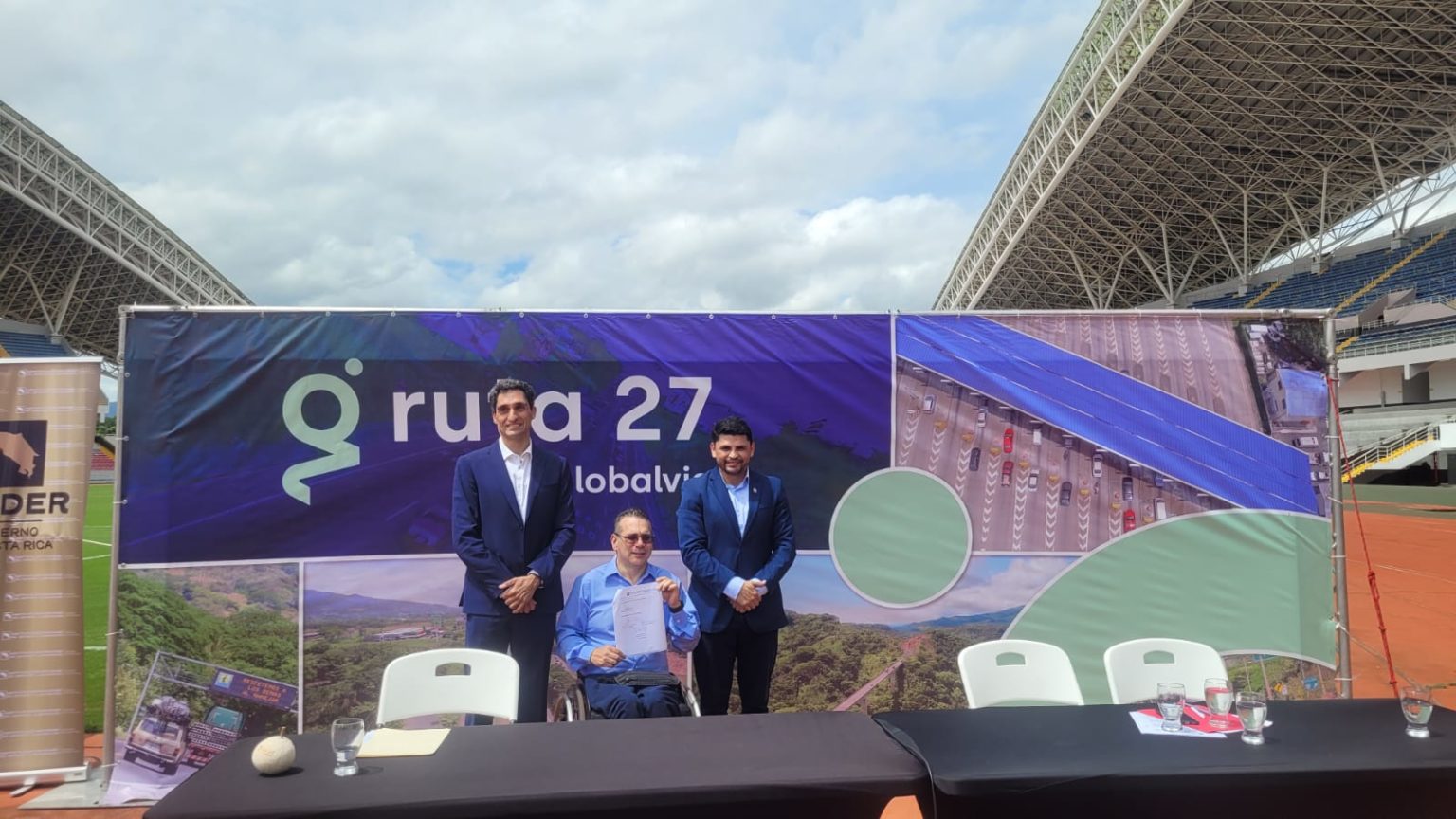Imagen principal del artículo: Ruta 27 Globalvia dona bicicletas con un valor de ₡109 millones a comités deportivos