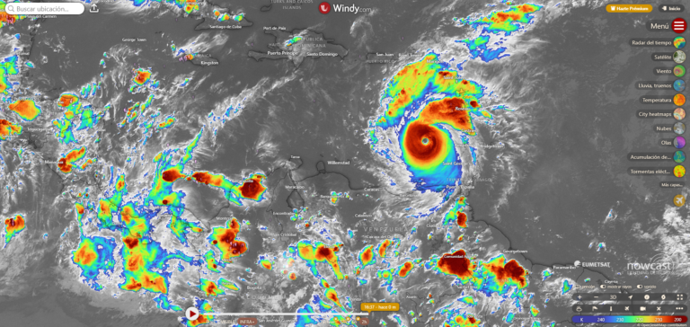 IMN: Efectos indirectos del huracán Beryl se verían en Costa Rica a partir de este martes