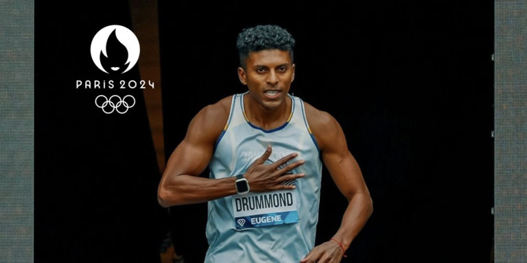 Atleta tico Gerald Drummond tendrá fogueo de lujo antes de competir en Juegos Olímpicos