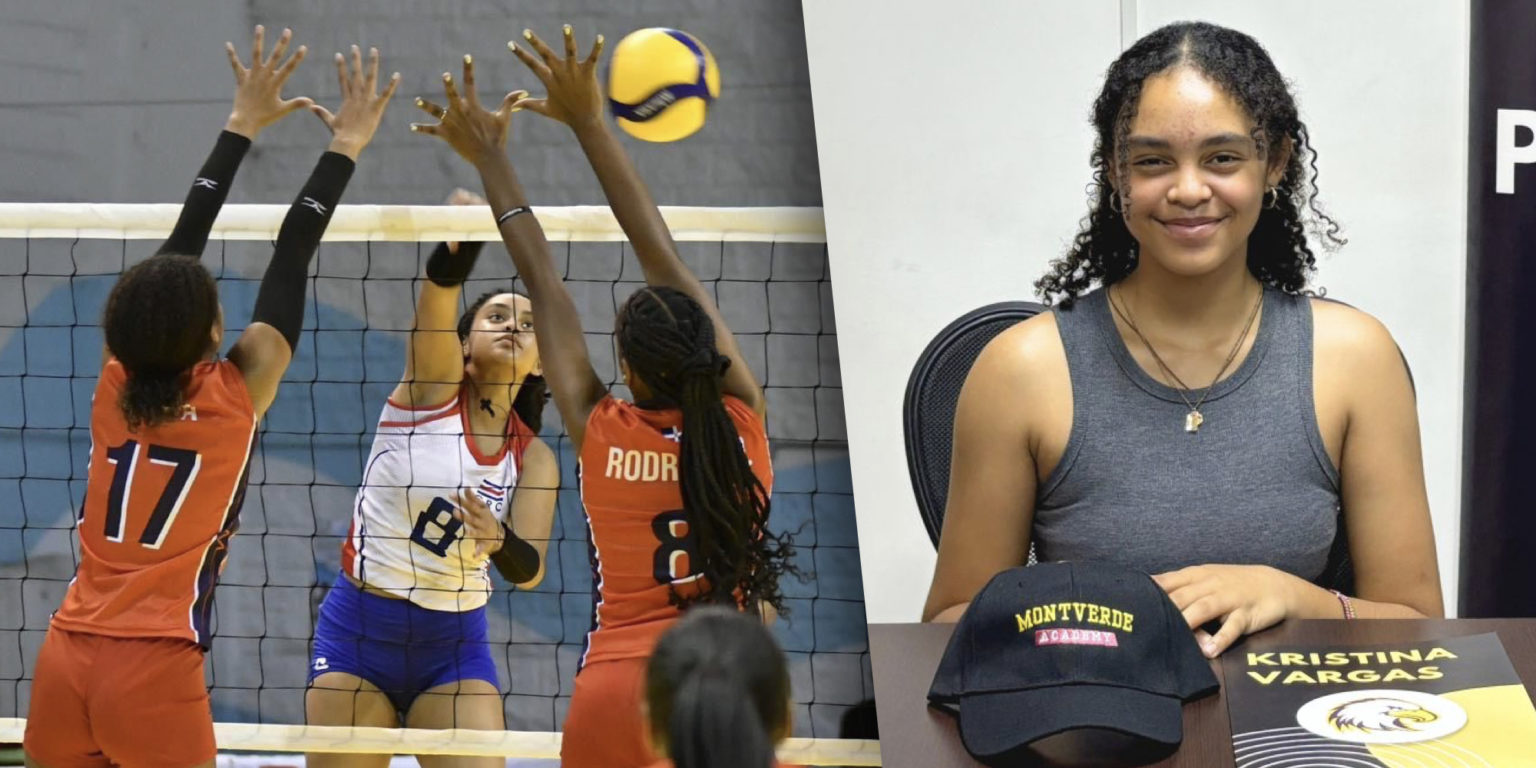 Imagen principal del artículo: Costarricense Kristina Vargas jugará en el voleibol colegial de Estados Unidos
