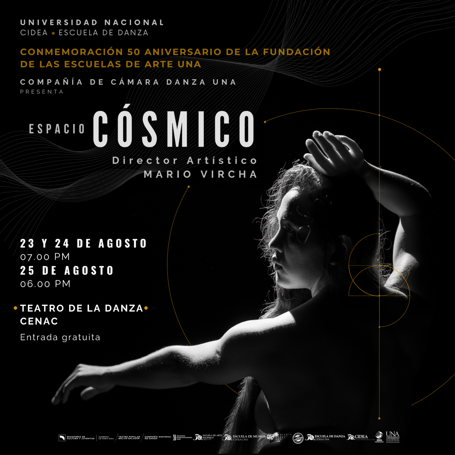 Imagen principal del artículo: Compañía de Cámara Danza UNA presenta: Espacio Cósmico, de Mario Vircha