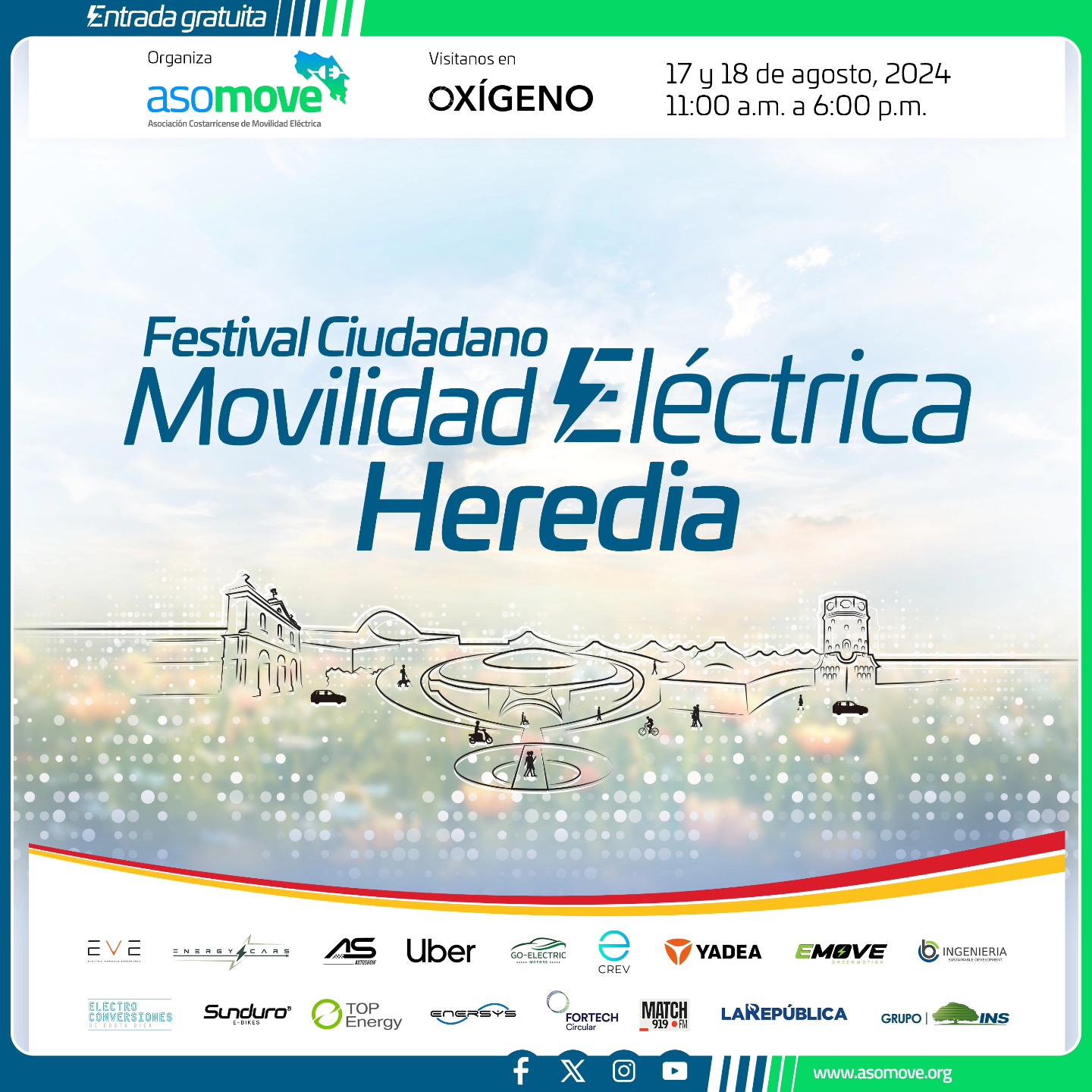 Imagen principal del artículo: Asomove invita al Festival Ciudadano de Movilidad Eléctrica
