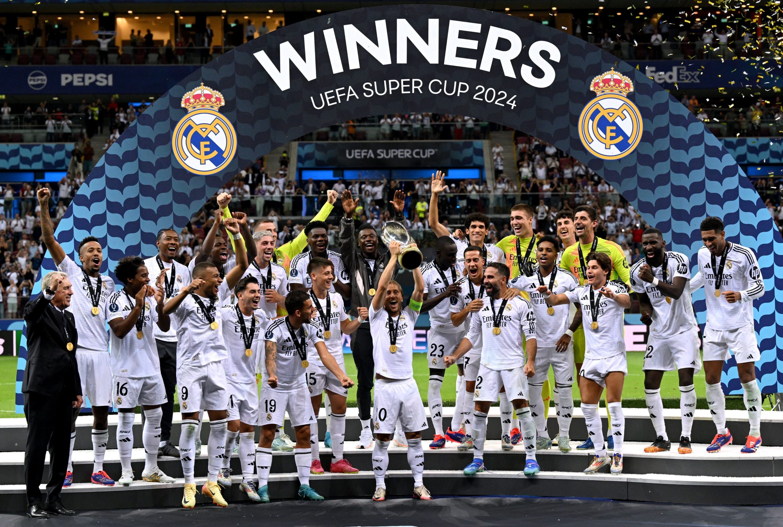 Imagen principal del artículo: El Real Madrid se proclama Supercampeón de Europa