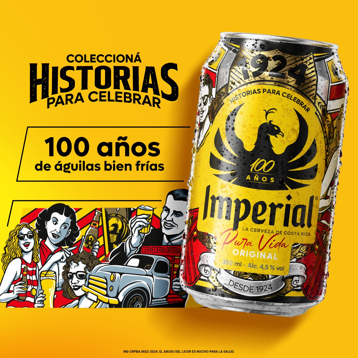 Imagen principal del artículo: Imperial celebra sus 100 años de historia a través de 50 latas coleccionables únicas