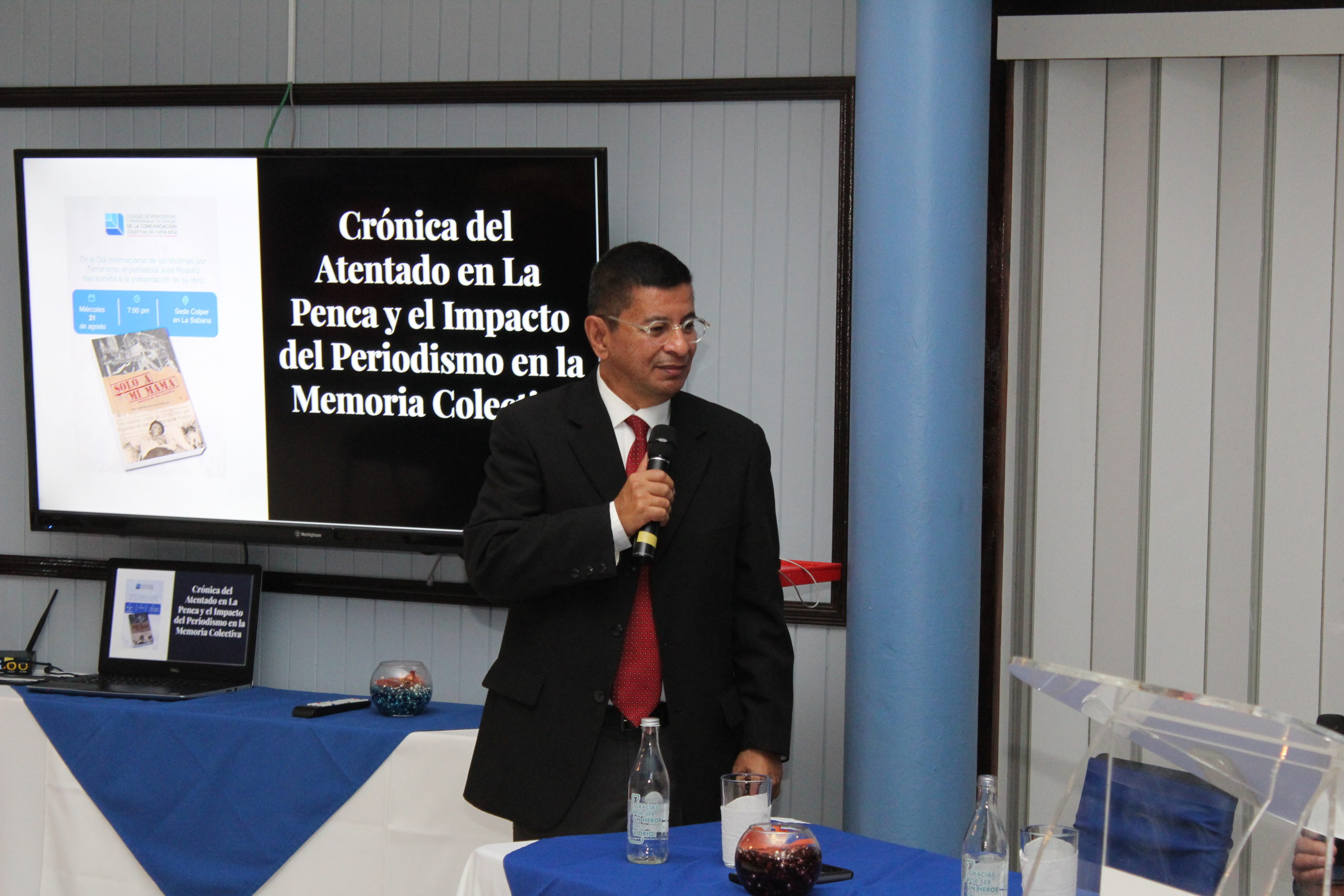 Imagen principal del artículo: Periodista José Rodolfo Ibarra cuenta su vivencia en el atentado de La Penca en nuevo libro