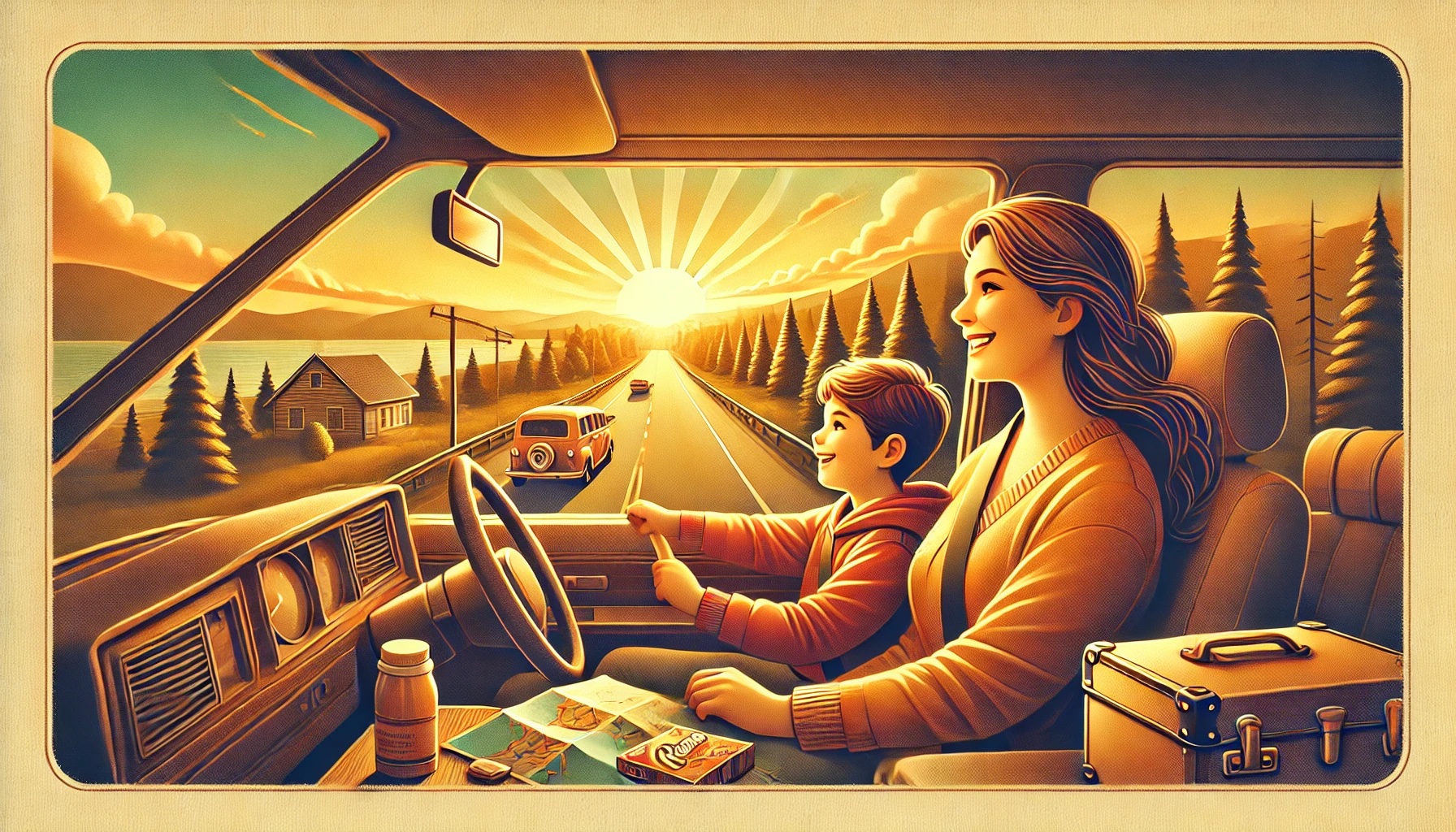 Imagen principal del artículo: Bridgestone: recomendaciones para aventuras en carretera con mamá