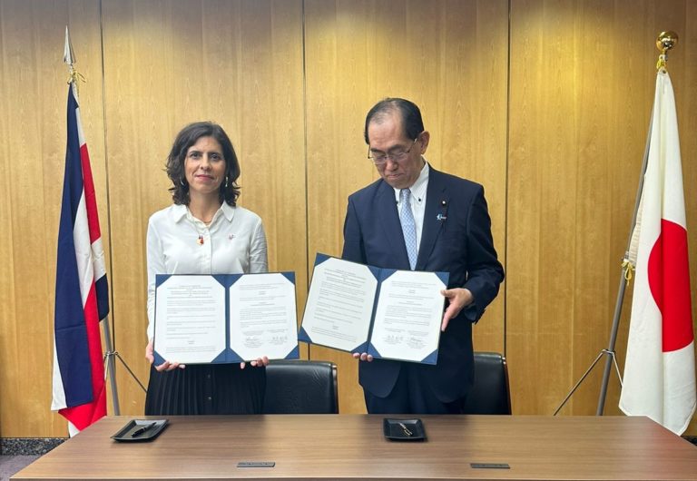 Micitt firmó memorando de cooperación con el Ministerio de Asuntos Internos y Comunicaciones de Japón