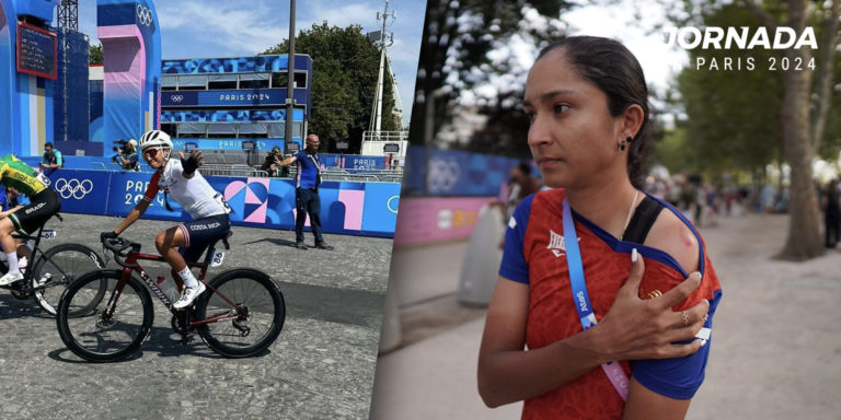 Ciclista tica Milagro Mena se despide de París 2024 con un nudo en la garganta: "Entregué todo" 