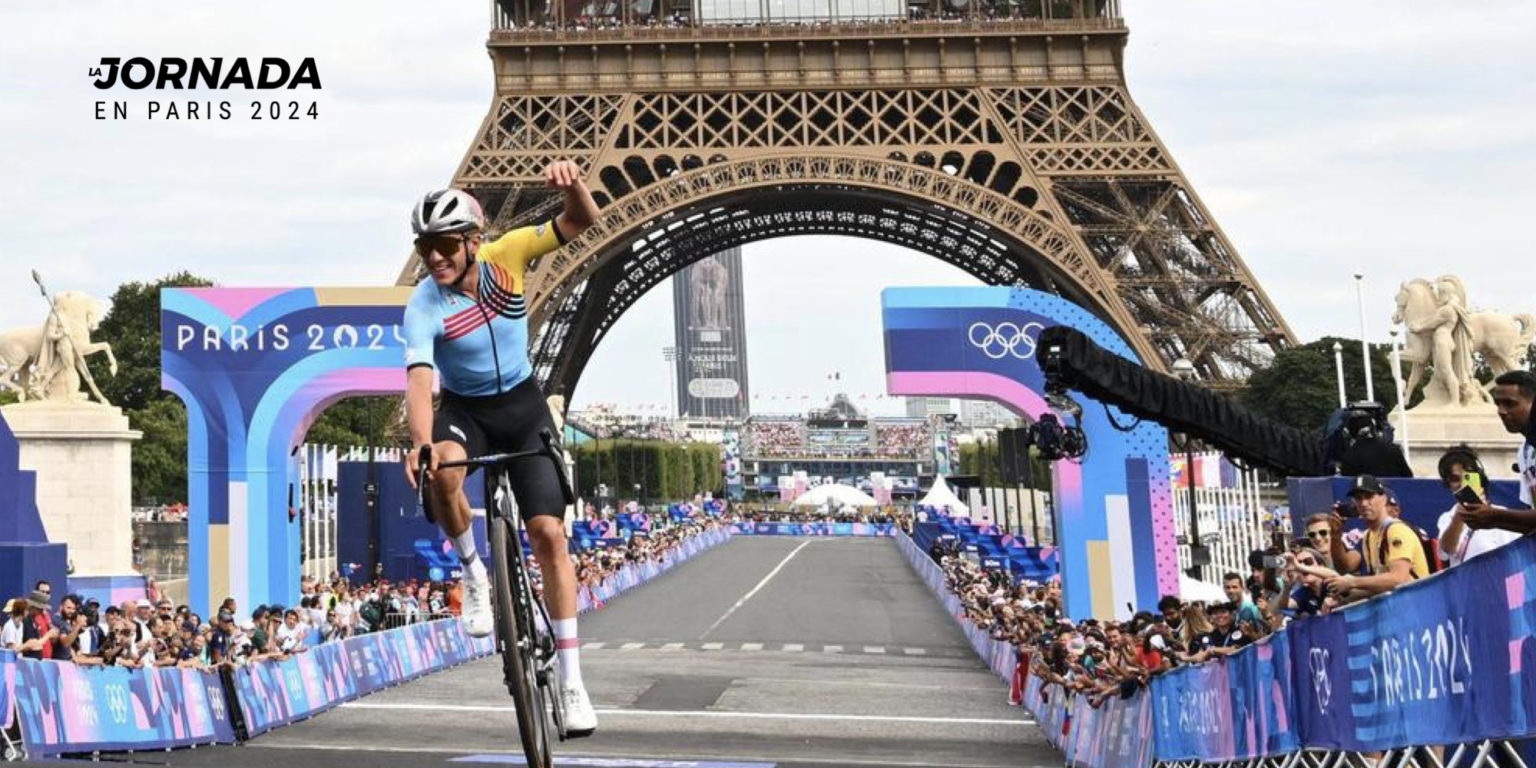 Imagen principal del artículo: Remco Evenepoel, primer ciclista olímpico de la historia que gana la prueba de ruta y contrarreloj