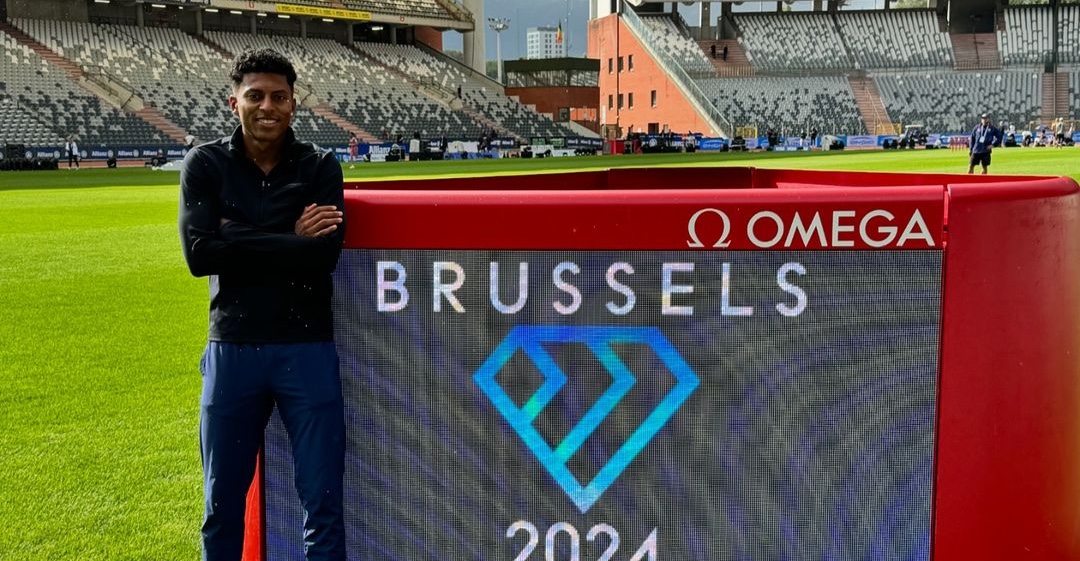 Imagen principal del artículo: Gerald Drummond llega a Bélgica para disputar la gran final de la Liga Diamante 2024