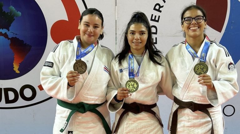 Selección nacional de judo gana tres medallas en la Copa Panamericana Cadete de Asunción 2024