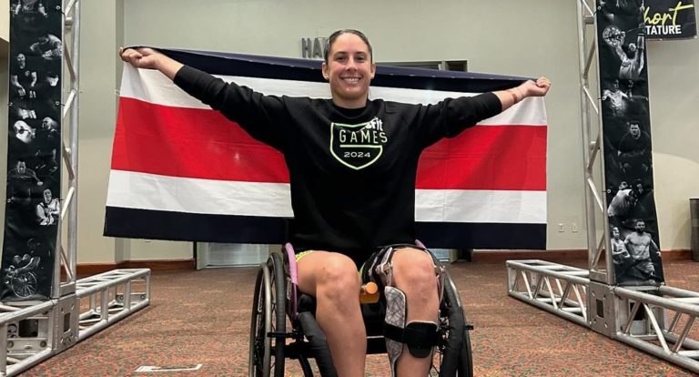 Atleta tica de CrossFit adaptado Amalia Ortuño se proclama pentacampeona mundial