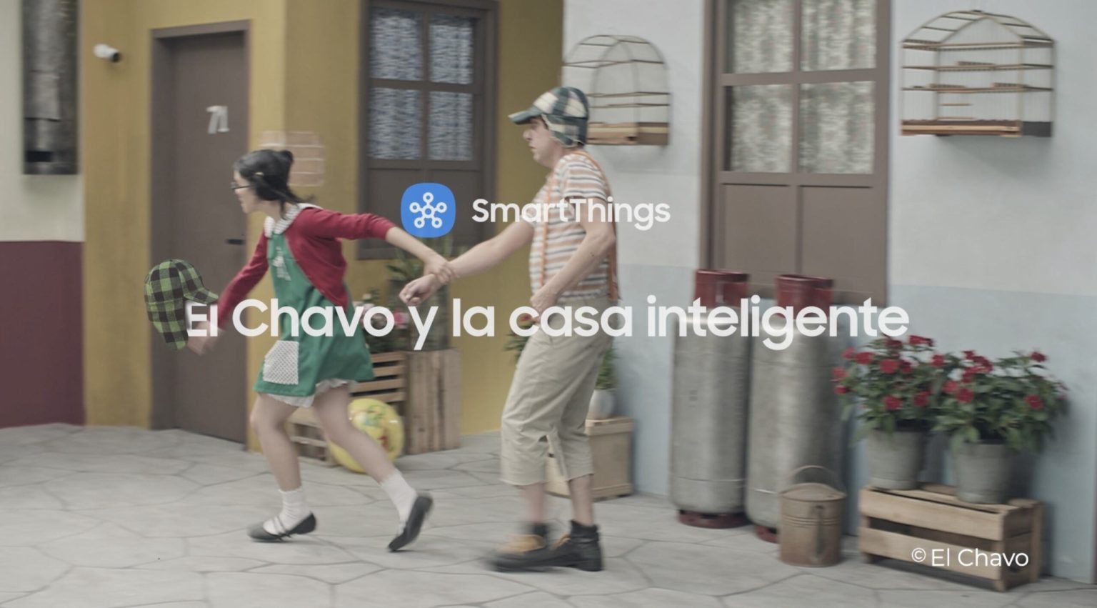 Imagen principal del artículo: La nueva campaña de SmartThings de Samsung revive al Chavo del 8 para mostrar la conectividad del hogar