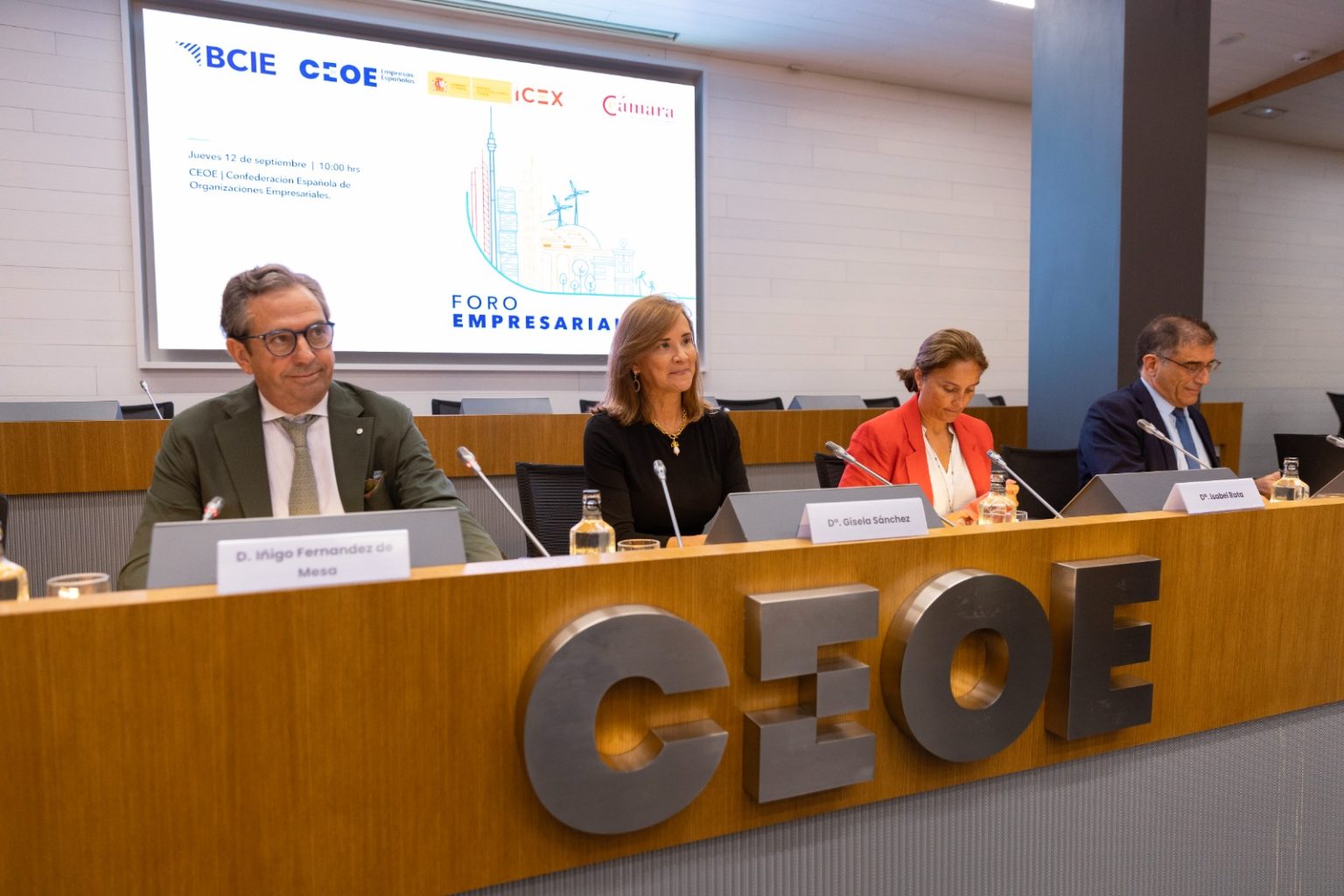 Imagen principal del artículo: El BCIE realizó Foro Empresarial en España