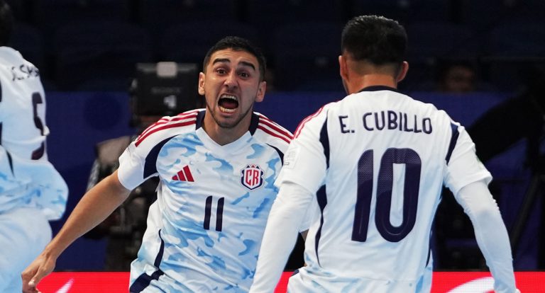Costa Rica consigue punto de oro ante Países Bajos en el Mundial de Fútsal 2024