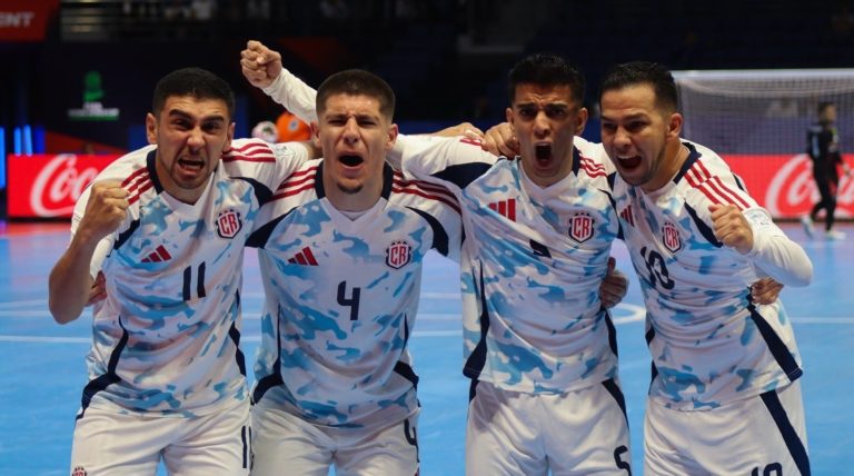 Costa Rica clasifica a la ronda de octavos de final en el Mundial de Fútsal Uzbekistán 2024