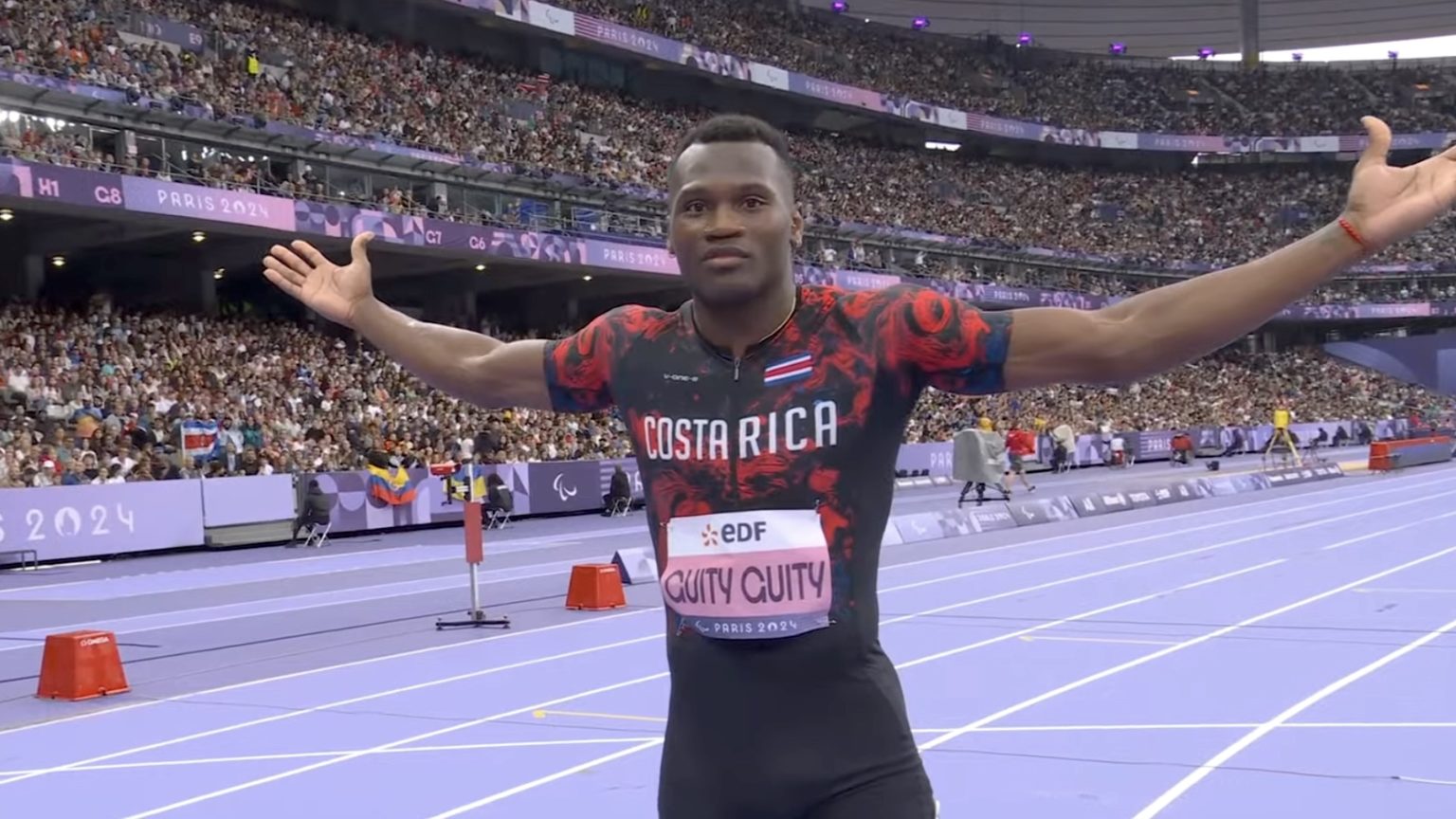 Imagen principal del artículo: Sherman Güity clasifica a la final de los 200 metros planos T64 en los Juegos Paralímpicos París 2024